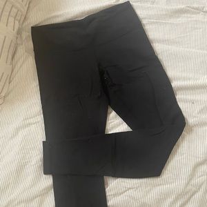 Lululemon wonder under full length black leggings